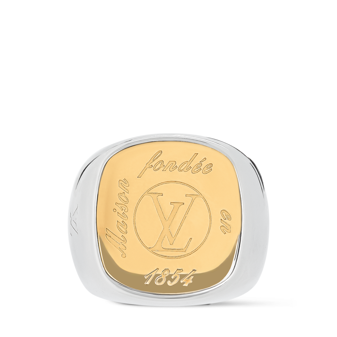 LV Signet Ring S00 - Women - Fashion Jewelry | LOUIS VUITTON ®